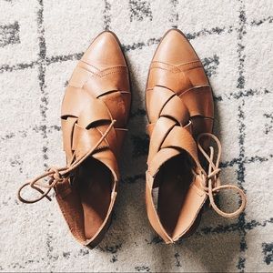 Free People Woven Leather Flats (41)
